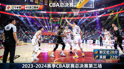 CBA中国男子篮球职业联赛总决赛直播画面
