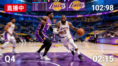 NBA篮球湖人队比赛直播画面缩略图