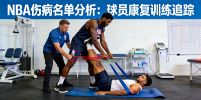 NBA伤病名单分析文章封面图球员康复训练场景